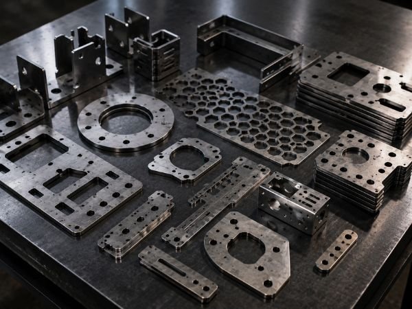 Industrial CNC Laser Cutting Components