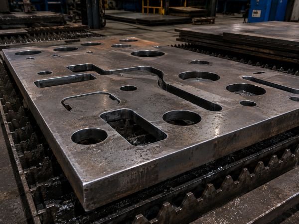 Heavy Laser Cut Steel Plate