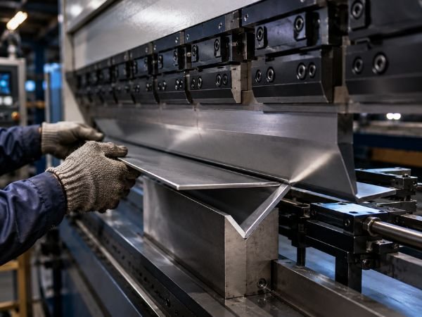 Industrial Sheet Bending Process