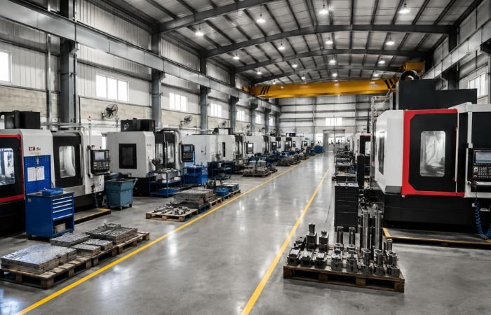 Modern Industrial Manufacturing Infrastructure