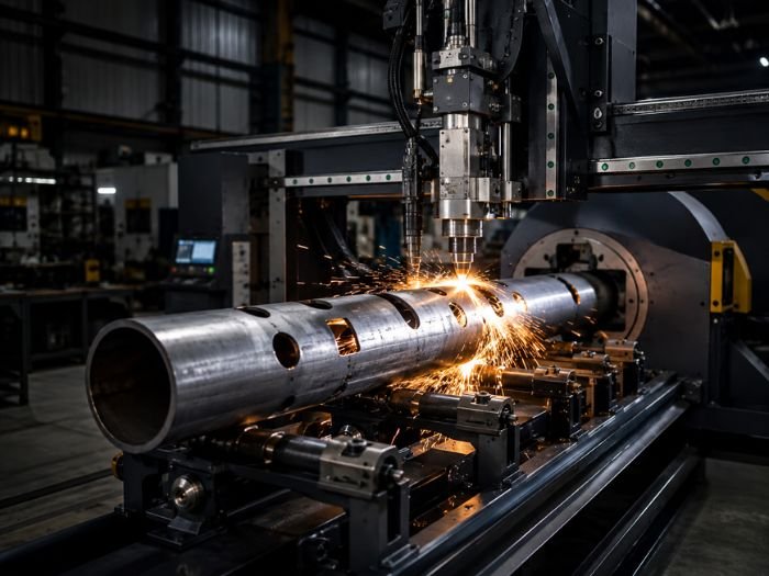 CNC Pole Cutting Service