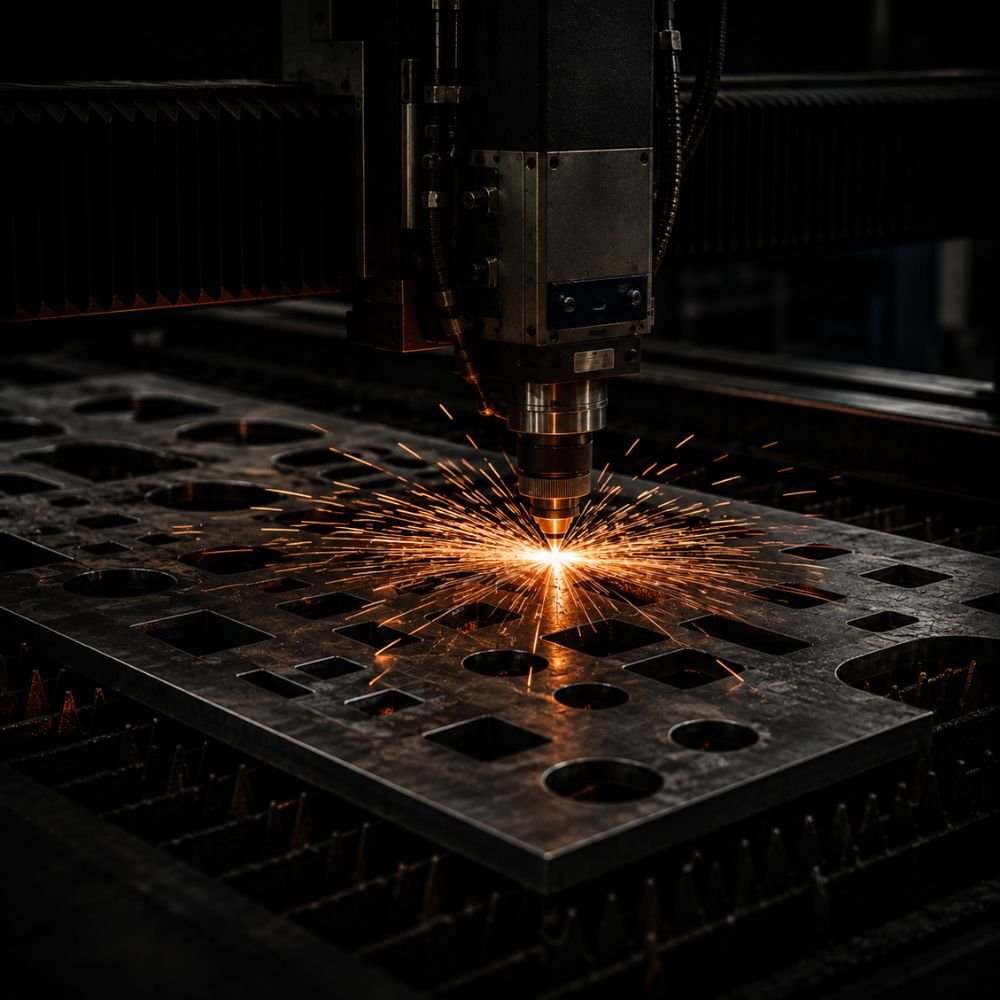 CNC Heavy Laser Cutting